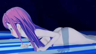 Mafuyu Kirisu at the Beach - We Never Learn - 3D Hentai