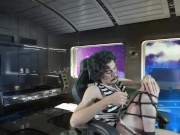 Self tie rope play Shibari in space