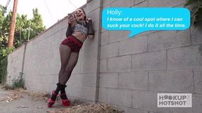 Holly Hendrix's Unforgettable Adventure: A Wild Night of Passion with Bryan Gozzling!