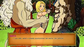 Maya Explores Forbidden Desires with Sensual Finger Tease Hentai