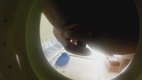 You are in Giantess MXDominion’s Toilet Watching as she uses a Dildo on her Giant Ass POV 1080
