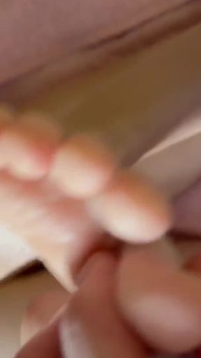 Horny Filipina Is Best at Public Office Footjob. Her Toes and Soles Are Juicy and Hot!