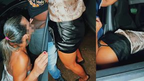 dogging na ilha: novamente no dogging. terminei ganhando muito leitinho de desconhecidos em novo bukake