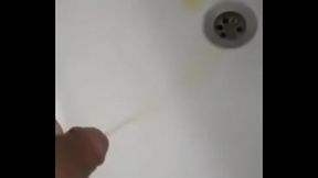 Arab Dick morning piss