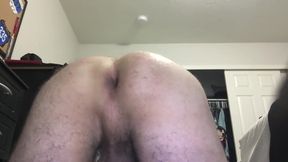 Stuffing my ass with balls