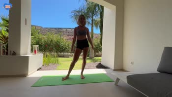 Kris Price's Outdoor Yoga Seduction: A Naughty Park Encounter