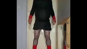 whos willing to let me swallow there pee because if you do i will meet you dressed like this for everybody to see with the 1 vote down wanker
