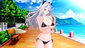 Azur Lane: POV SEX WITH HUGE TITS WAIFU PRINZ EUGEN (3D Hentai)