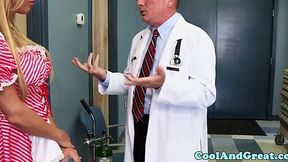 Nurse Samantha Saint Takes a Massive Facial