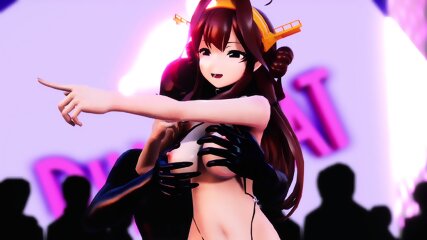 Kongou s Sex Dance on Stage - by QNR