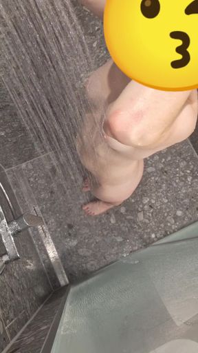 Are you soaping me up? Swiss girl in the shower