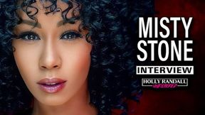 Blonde bombshell Misty Stone spills her XXX secrets like a dripping wet porn legend