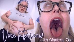 Vore Interview With Giantess Zee! - HD MP4 1080p Format