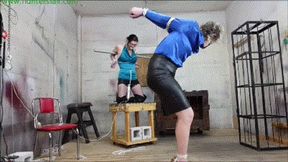 Submissive T-girl bondage sluts submit to their Mistress (MP4 HD 6000kbps)