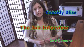 Cassidy Bliss - The Job Interview 2nd Camera
