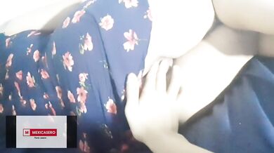 Tight dress rides again when her friend's mom wakes her up