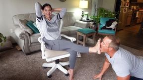 Lick and Sniff My Nasty Flats (and Lick My Feet!!)