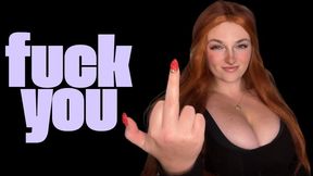 Fuck You - Unethical Findom Manipulation Homewreck Financial Domination Goddess Worship Loser Degradation Verbal Humiliation