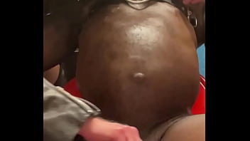 Black Mature Muscle is Recipient of Strictly Self Ordered Oiled BBC &amp_ Chest Worship