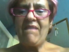 Sexy Senior's Webcam Show: Amateur Granny's Exhibition!