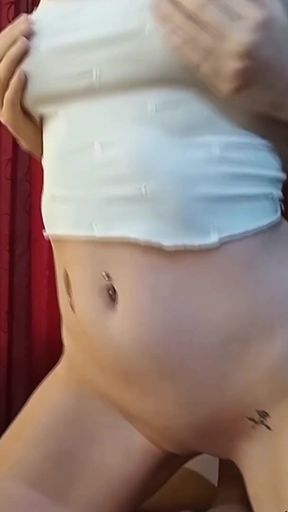 Her Ovulation Days Make Those Tits Swell up so Damn Good.