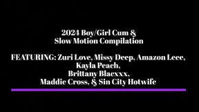 2024 Boy Girl Cum & Slow Motion Compilation