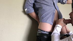 office cum slut massive cum facial cumshot from my boss