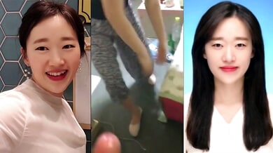 Korean star Yi Yuna gives head and takes doggystyle with her partner