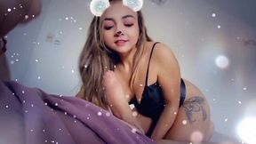 Cutest snapchat blowjob with unforgettable ejaculation in mouth