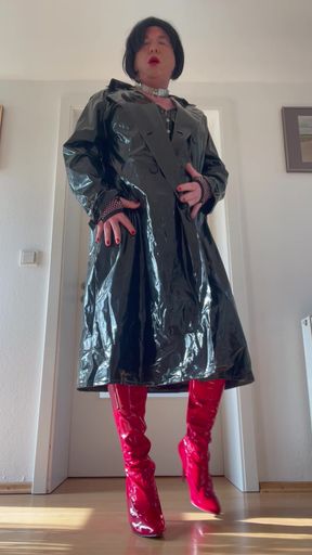Whore - Sissy - Bitch - red &amp; black - black &amp; red