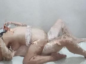Bbw pinay wife ride big European cock