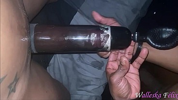 muito frot e sarração no escurinho do quintal de casa
