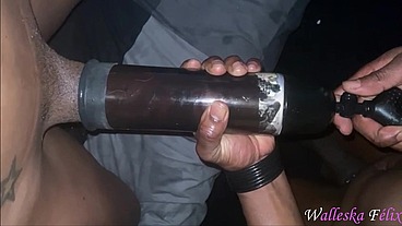 muito frot e sarração no escurinho do quintal de casa