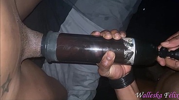 muito frot e sarração no escurinho do quintal de casa
