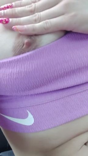 Mastrubation pack in public car