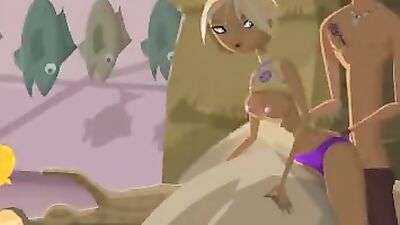 Watch Rief get his ass drilled by Fin McClad in a cartoon sex video