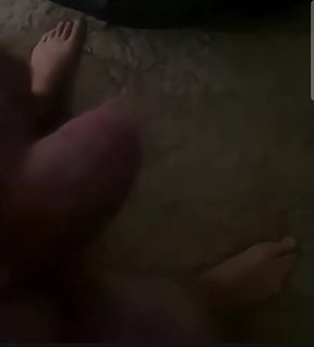 Swinging my cock in slow motion