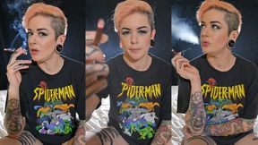 Sadistic Babysitter Turned On by Humiliating and Blowing Smoke in your Face