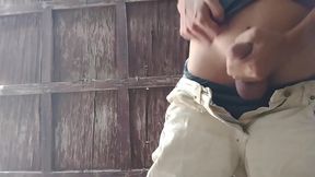 Slim Guy Squeezing Surica Cock