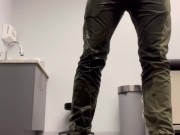 Desperation piss at the doctor's office