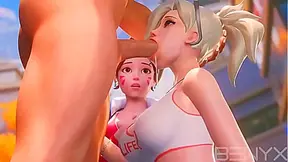 Hot Steamy 3D Blowjob Fest – Epic Orgasms Await You Now