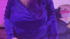 Strip-and-Play Fantasy in Blue and Pearls