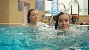 Hottest Underwater Girls Stripping Dashka And Vesta