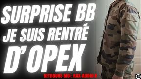 Ton mec militaire rentre apr&eacute_s 3 mois sans sexe