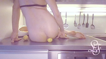 Play in the Kitchen with Potatoes, Carrots and Lemons 🥔🥕🍋
