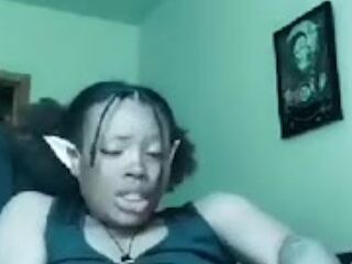 mother I'd like to fuck ELF Black Seduces U WITH HER BUTT