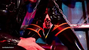 Chained up for Tom Baker's Electric Play