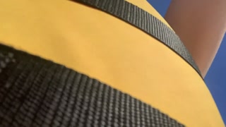 Young slut gets fingered in public