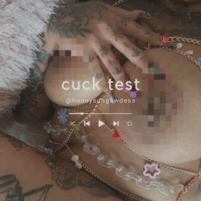 Cuck Test (audio only)