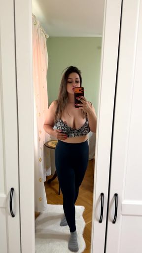 Female Onlyfans Model in Studio